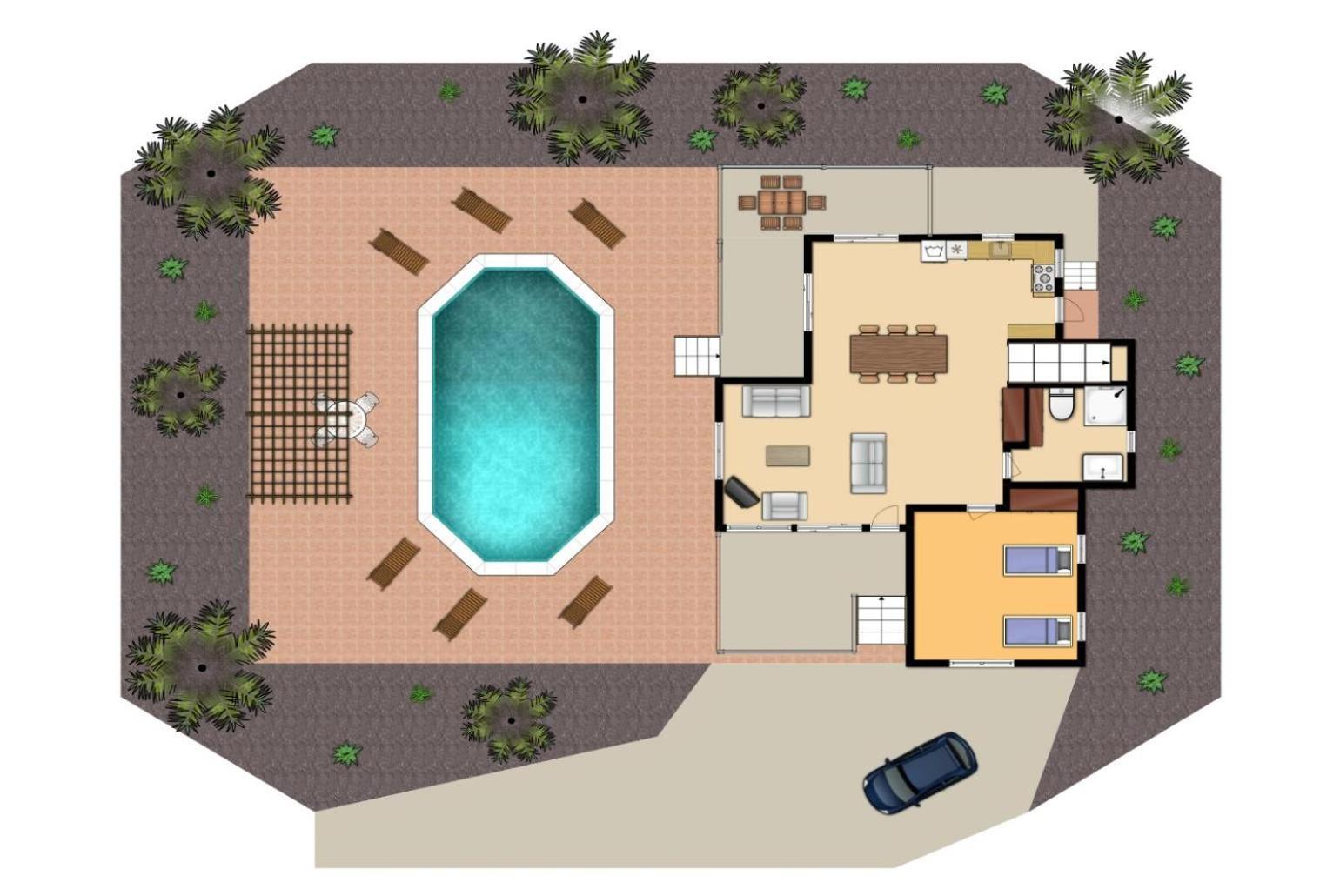 Villa Charoula Thio Polis Exteriör bild