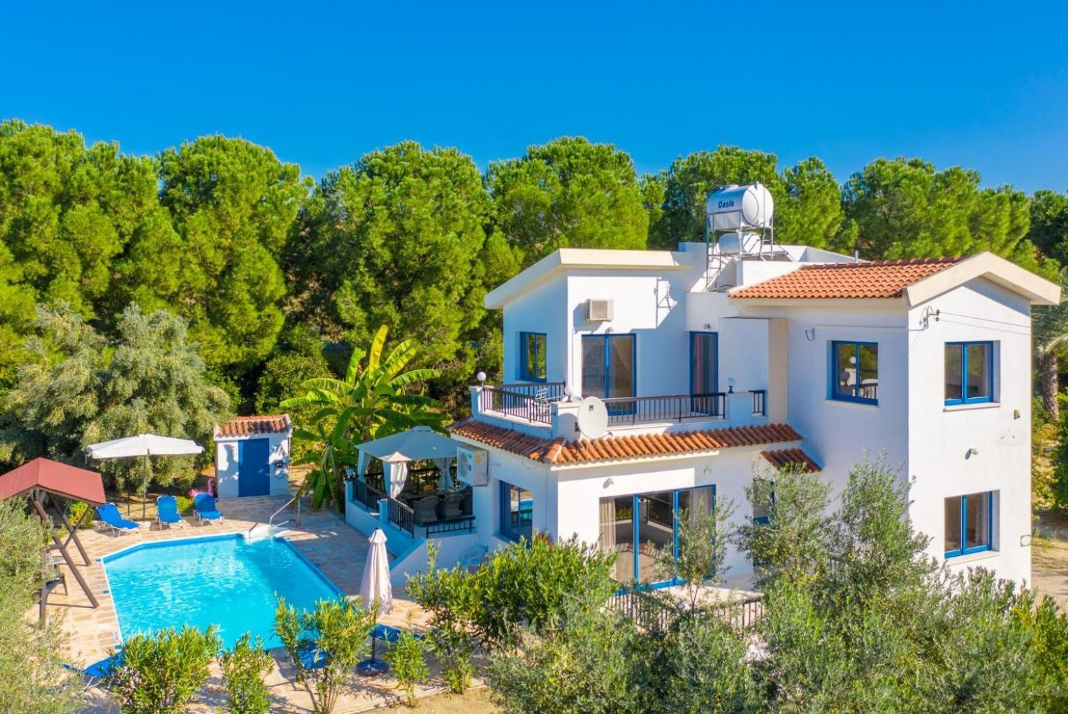 Villa Charoula Thio Polis Exteriör bild