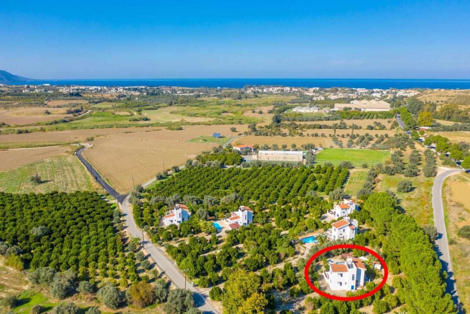 Villa Charoula Thio Polis Exteriör bild